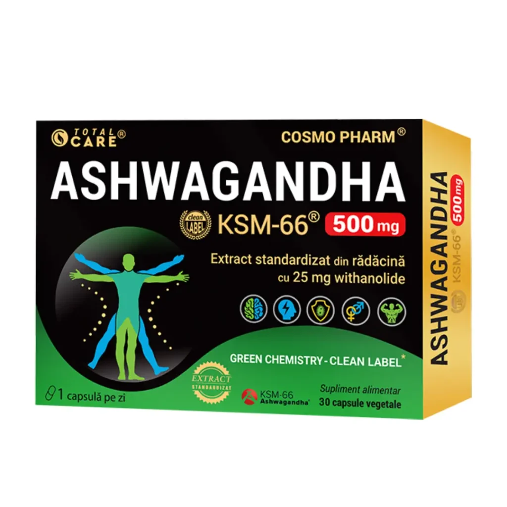 Ashwagandha KSM-66 30 cp Cosmo Pharm