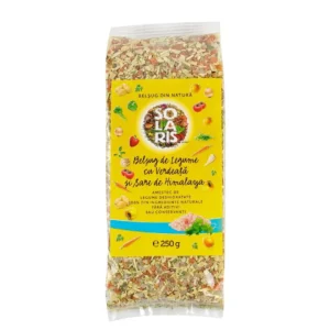 Belsug de legume cu verdeata si sare roz de Himalaya 250g Solaris