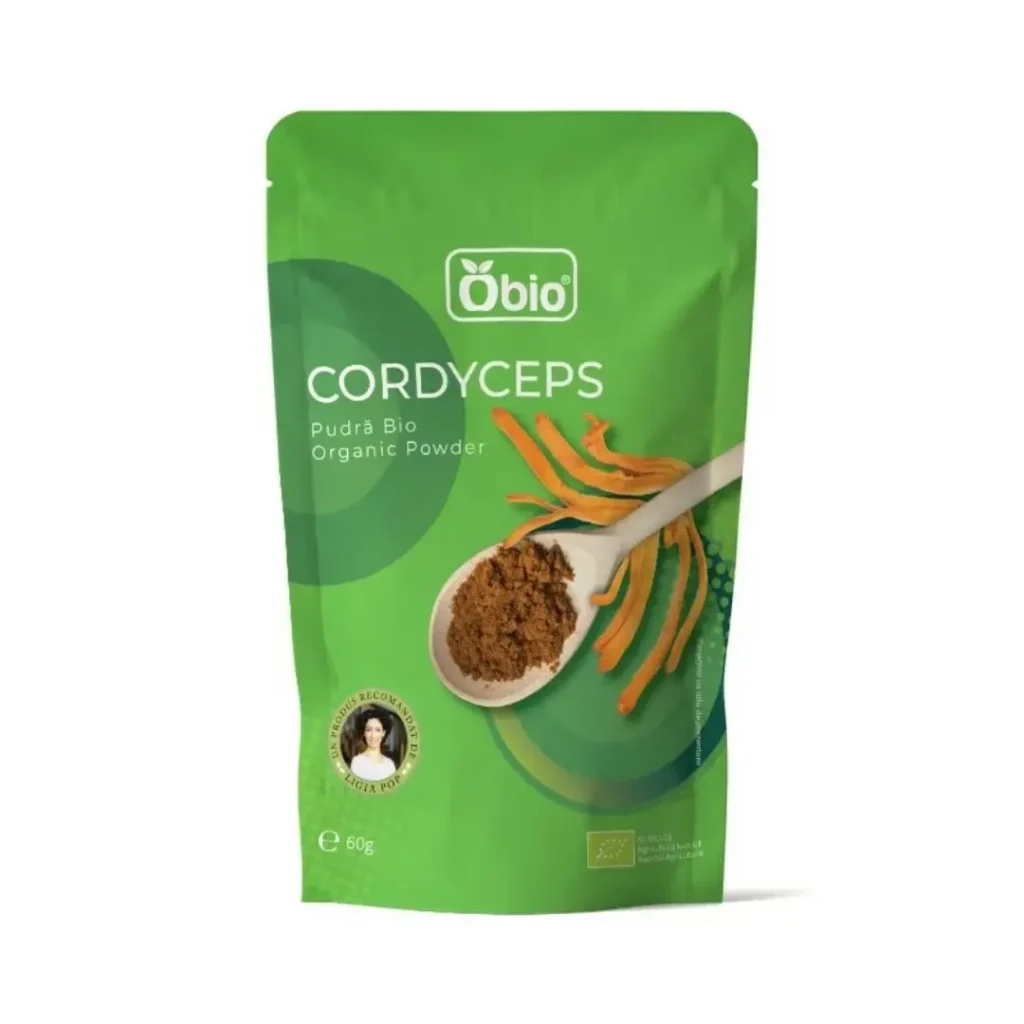 Cordyceps pulbere BIO 60g Obio