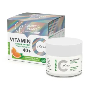 Crema antirid pentru fermitate 40+ Vitamin C Plus 50ml Cosmetic Plant