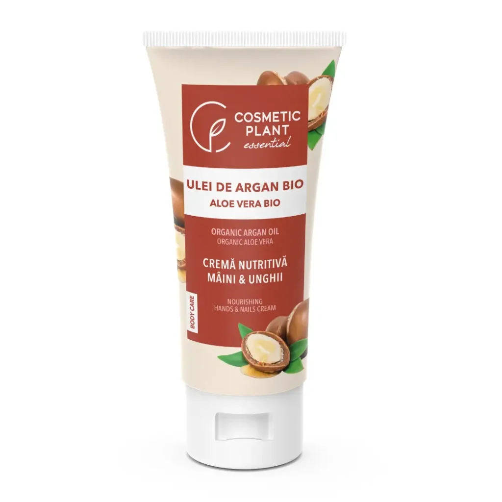 Crema nutritiva maini si unghii cu ulei de argan 100 ml Cosmetic Plant