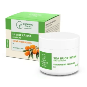 Crema vitaminizanta de zi cu ulei de catina si masline 50ml Cosmetic Plant