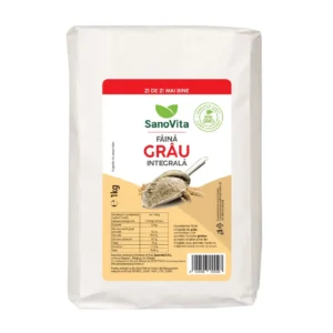 Faina integrala de grau 1 kg Sanovita