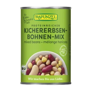 Fasole mixta in doza BIO 400g Rapunzel