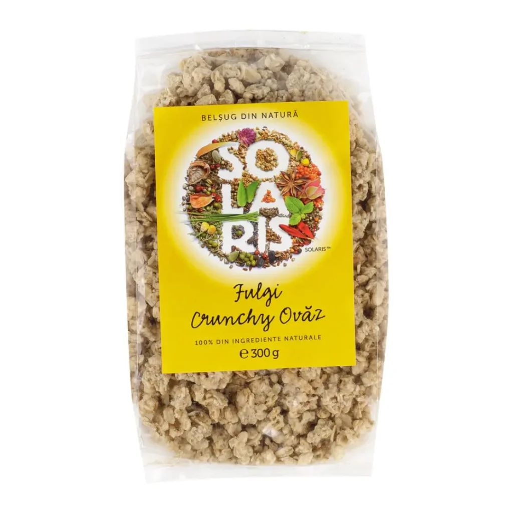 Fulgi de Ovaz Crunchy 300g Solaris