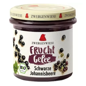 Jeleu din coacaze negre BIO FARA GLUTEN 160g Zwergenwiese