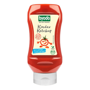 Ketchup pentru copii cu 85% tomate BIO fara gluten 300ml Byodo