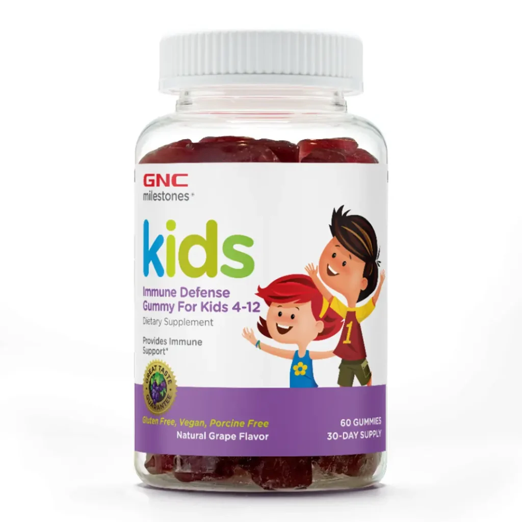 Kid`s Immune Defense, Jeleuri Pentru Copii cu Aroma de Struguri 60 Jeleuri GNC