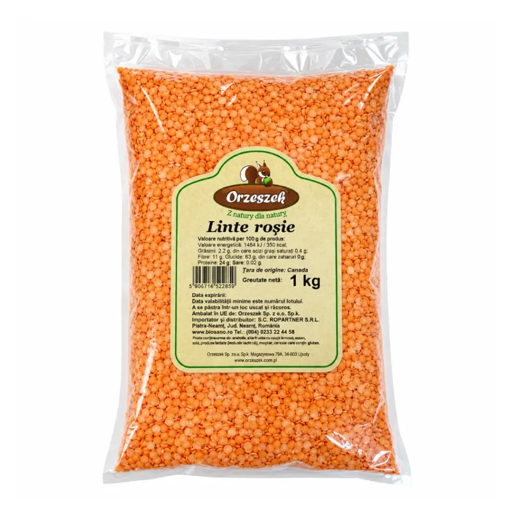 Linte rosie 1 kg Orzeszek