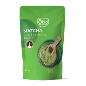 Matcha (ceai verde) pudra BIO 60g Obio