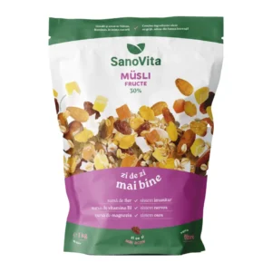 Musli cu fructe 1 kg Sanovita