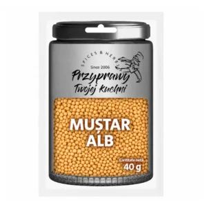 Mustar alb 40g Orzeszek