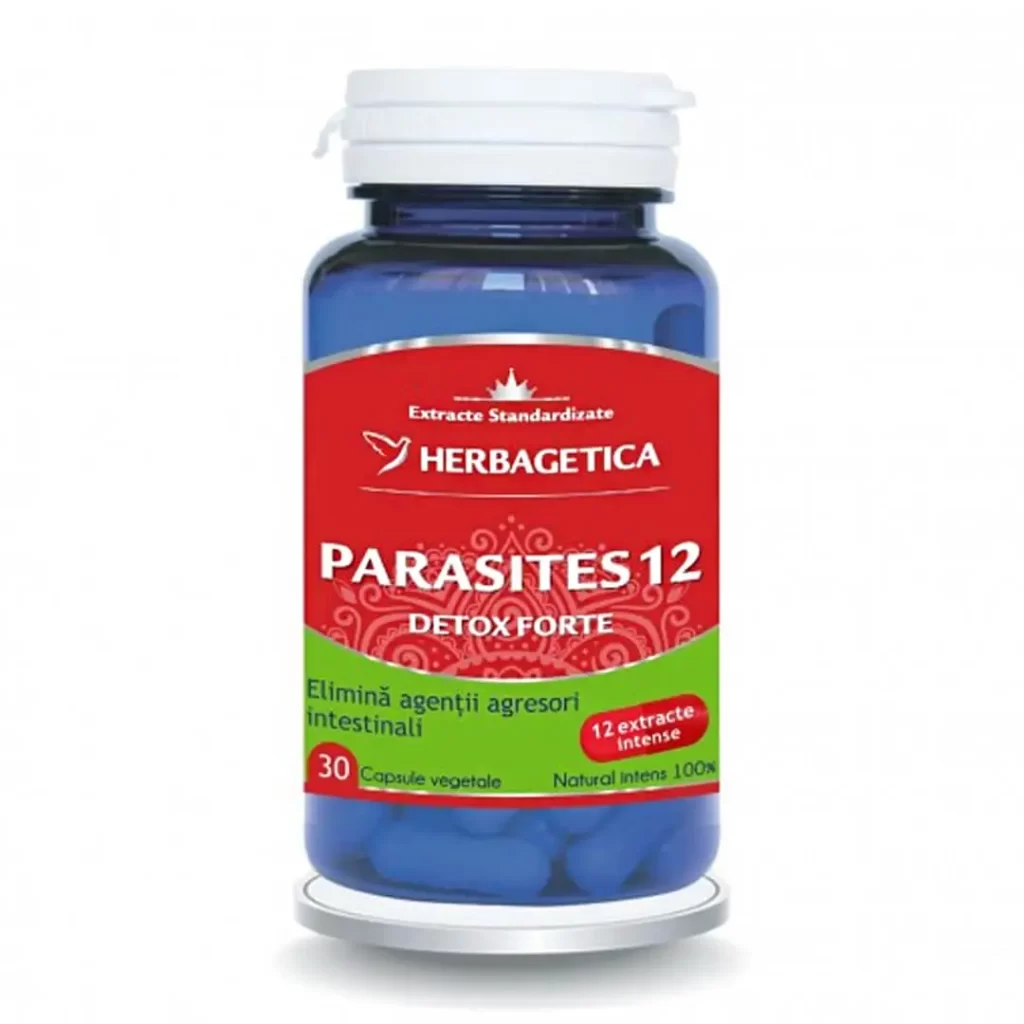 Parasites 12 Detox Forte 30 cp Herbagetica