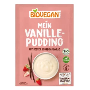 Pudra budinca cu vanilie BIO FARA GLUTEN 33g Biovegan