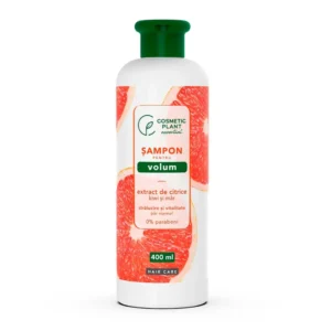 Sampon pentru volum cu extract de citrice, kiwi si mar 400ml Cosmetic Plant