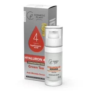 Ser antirid concentrat cu acid hialuronic si extract de ceai verde 30ml Cosmetic Plant