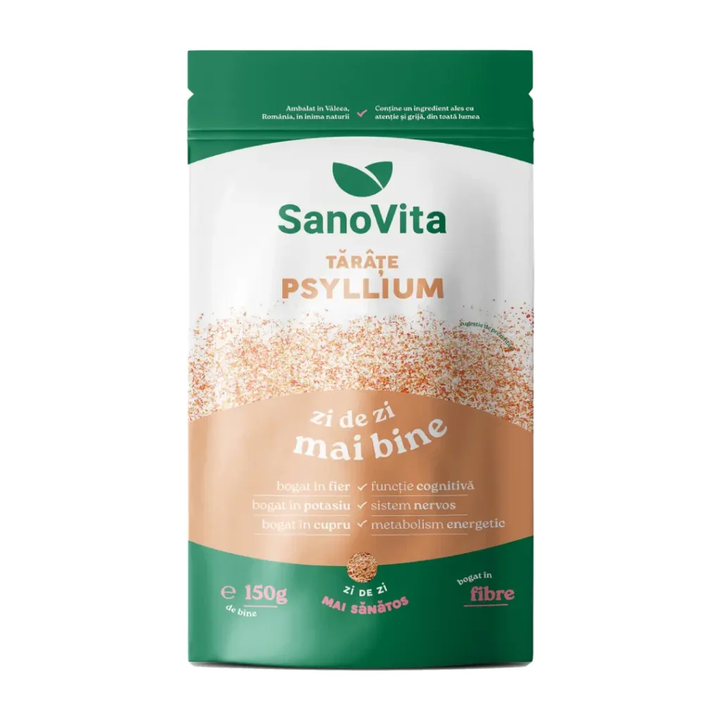 Tarate de psyllium 150g Sanovita