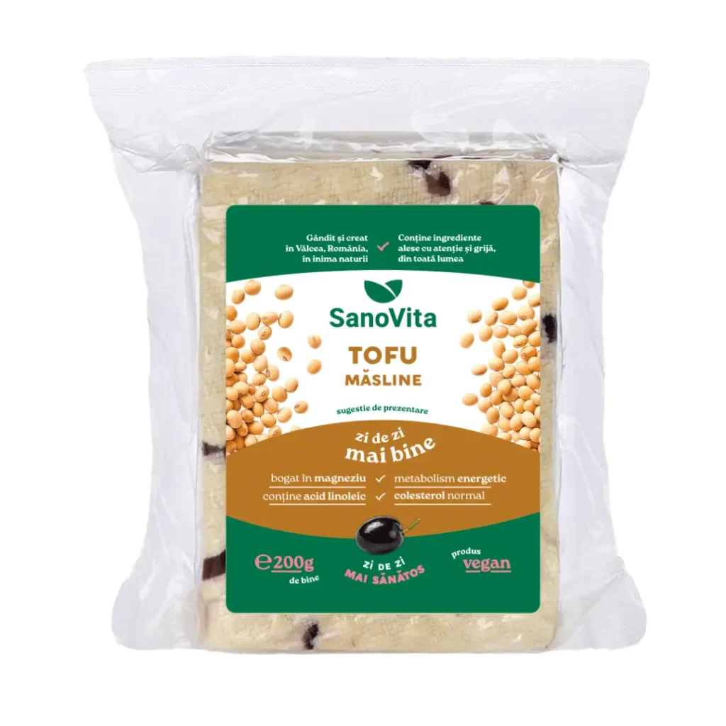 Tofu plus masline 200g Sanovita