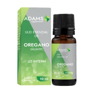 Ulei esential de oregano salbatic uz intern 10 ml Adams Vision