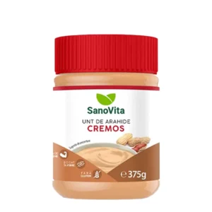 Pasta de arahide cremoasa 375g Sanovita