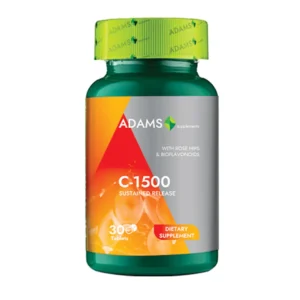 Vitamina C-1500 cu macese 30 tb Adams Vision