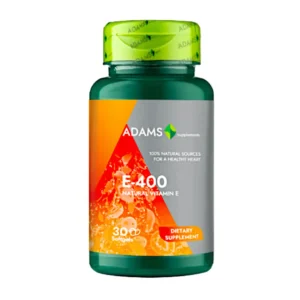 Vitamina E400 naturala 30 cp Adams Vision