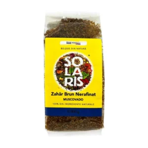 Zahar brun nerafinat muscovado 500g Solaris