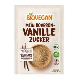 Zahar vanilie bourbon integral FARA GLUTEN 4x8g Biovegan