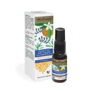 Spray de gat FORTE cu propolis 20 ml Albina Carpatina