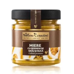 Miere cu Germeni de grau si Nuca 270g Albina Carpatina