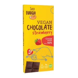 Ciocolata cu capsuni BIO 80g Me Gusto