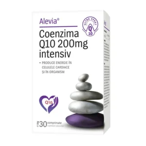 Coenzima Q10 200mg Intensiv 30cp Alevia