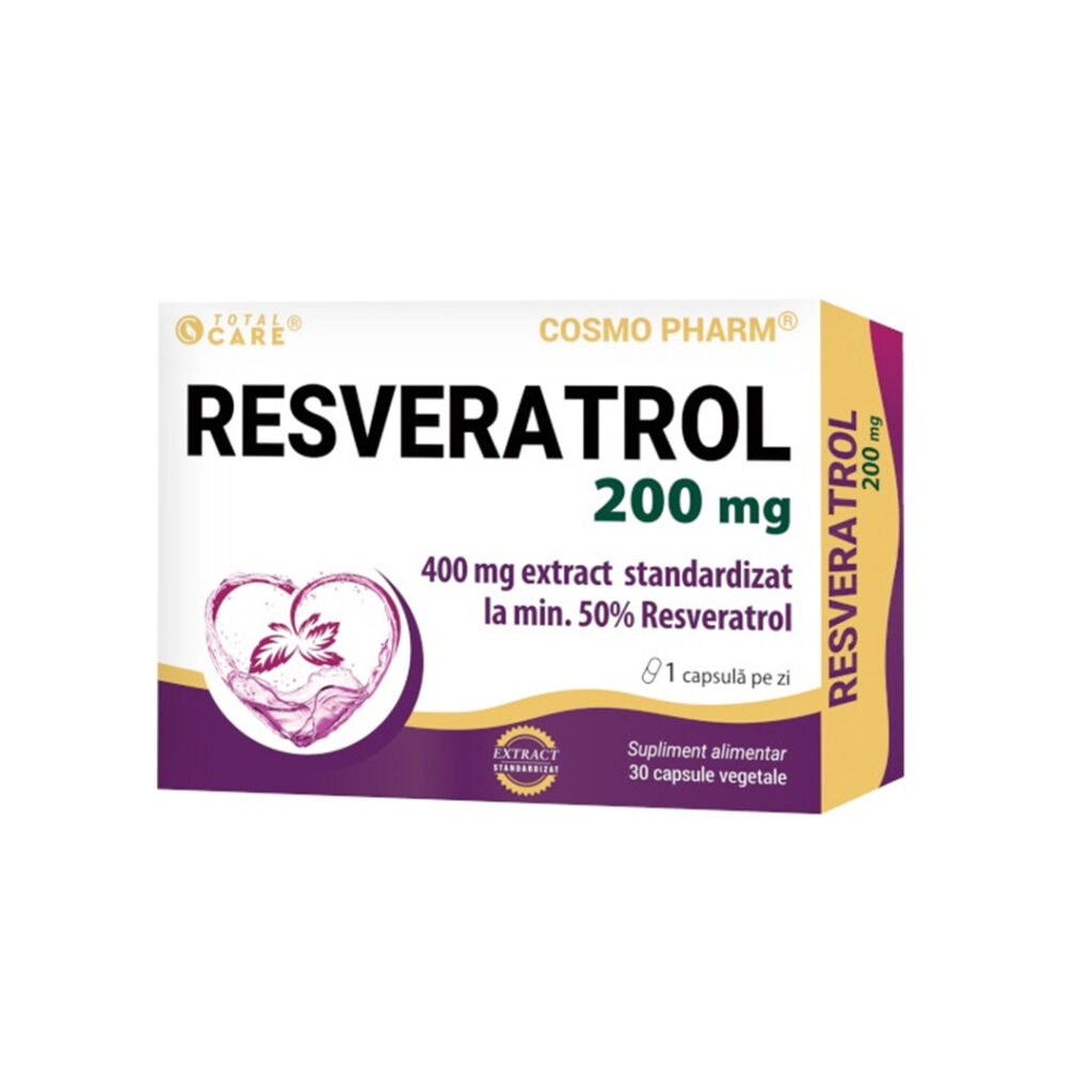 Resveratrol 200mg 30cp Cosmo Pharm