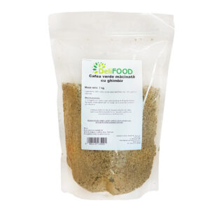 Cafea verde macinata cu ghimbir 1 kg DeliFOOD