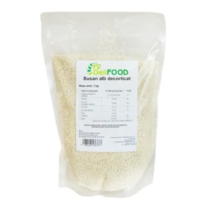 Seminte de susan alb decorticat 1 kg DeliFOOD