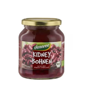 Fasole kidney la borcan Bio 360g Dennree