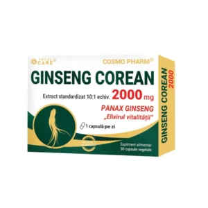 Ginseng Corean 2000mg 30cp Cosmo Pharm