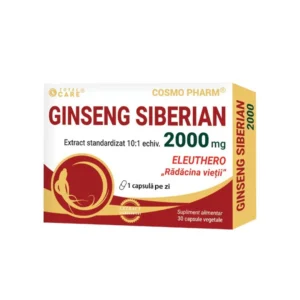 Ginseng Siberian 2000mg 30cp Cosmo Pharm