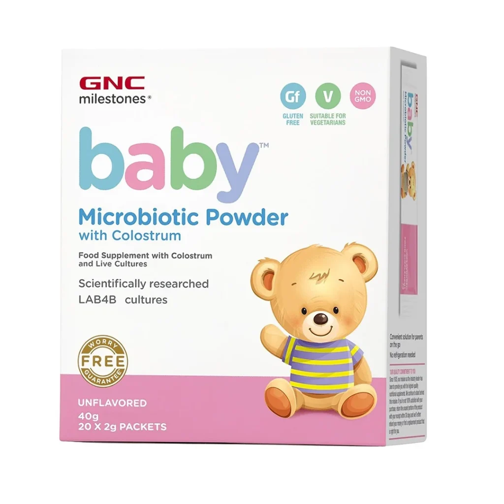 Pudra cu colostru fara aroma 20 pliculete GNC