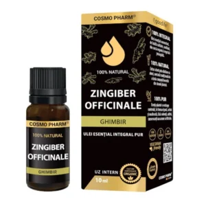 Ulei esential de ghimbir Uz Intern 10ml Cosmo Pharm