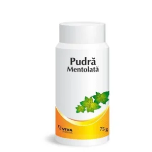 Pudra mentolata antiperspiranta 75 g Viva Pharm