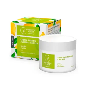 Crema pentru albirea tenului cu lamaie si papadie 50 ml Cosmetic Plant