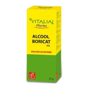 Alcool Boricat 4% 20g Vitalia Pharma