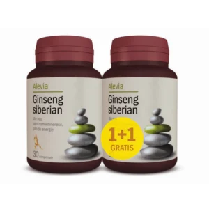 Ginseng Siberian 30 cp + 30 cp Alevia