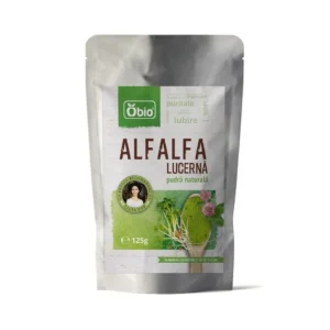 Alfalfa (lucerna) pulbere verde BIO 125g Obio