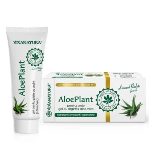 Gel Aloe Plant cu Aloe Vera si argint coloidal 20 ml Vivanatura