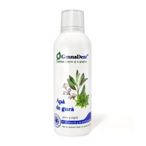 Apa de gura naturala cu salvie si argila 500 ml Vivanatura