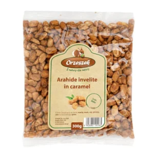 Arahide invelite in caramel 300g Orzeszek
