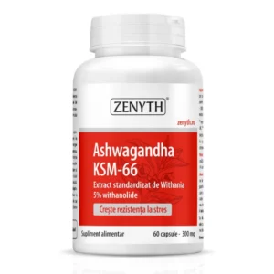 Ashwagandha KSM-66 60 cp Zenyth