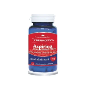 Aspirina naturala Cardioprim 60 cp Herbagetica